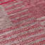 Tapis beige / rose en polyester tissé à la machine Aleid-560137960