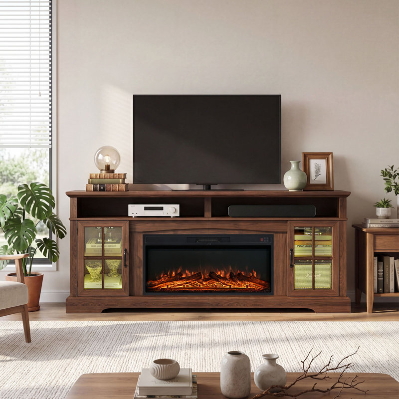 TV Stand Fireplace for TVs up to 70" Fireplace