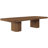 Gascon 112" - 160" Solid Wood And Oak Veneer Dining Table-334255954