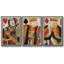 Ensemble de 3 cartes rétro I encadrées sur toile-97945977-97945982