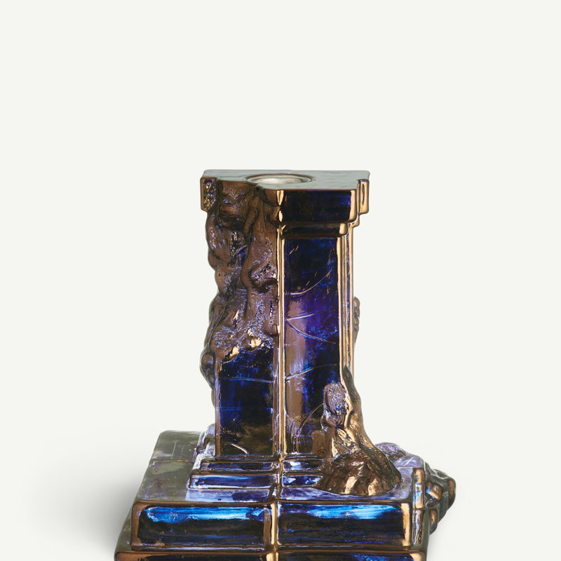 Rocky Baroque Candlestick