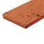 Antic Special 6" x 3" Glossy Ceramic Bullnose Tile Trim in Red