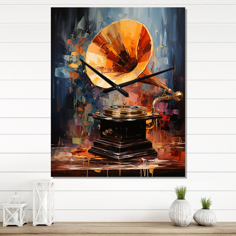 Horloge murale en aluminium Jennaka, Très petit