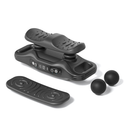 Deep Tissue Fascia Massager, Dual-head Design With 6 Modes 8 Speeds 3 Massage Heads, Led Display Timer For Neck Back Legs Full Body Muscle Relief ﻿