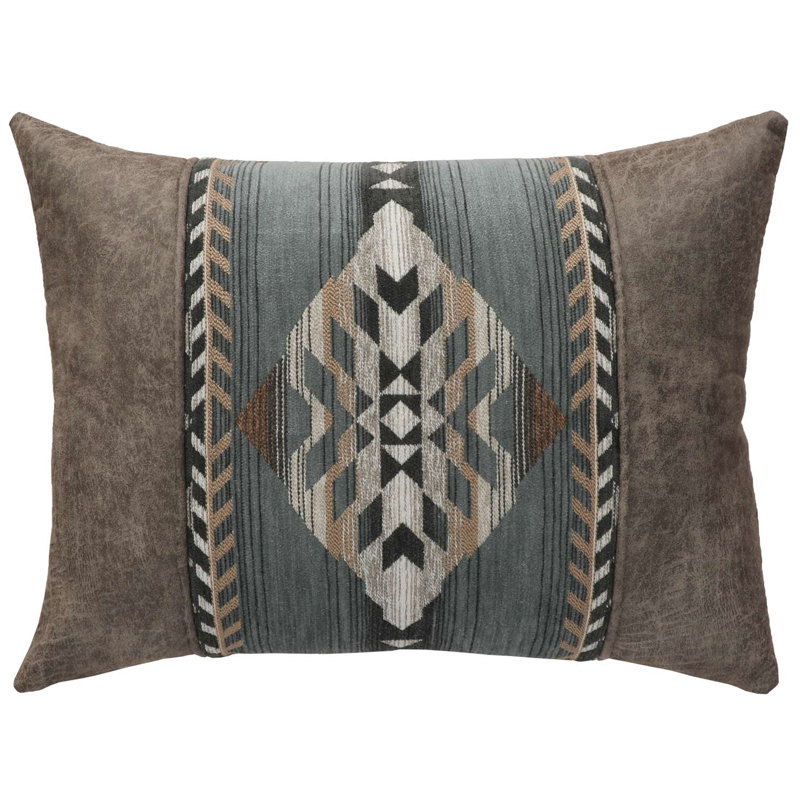 Wooded River Spearhead Dusk - Sham Cover - Euro 26x26, Euro