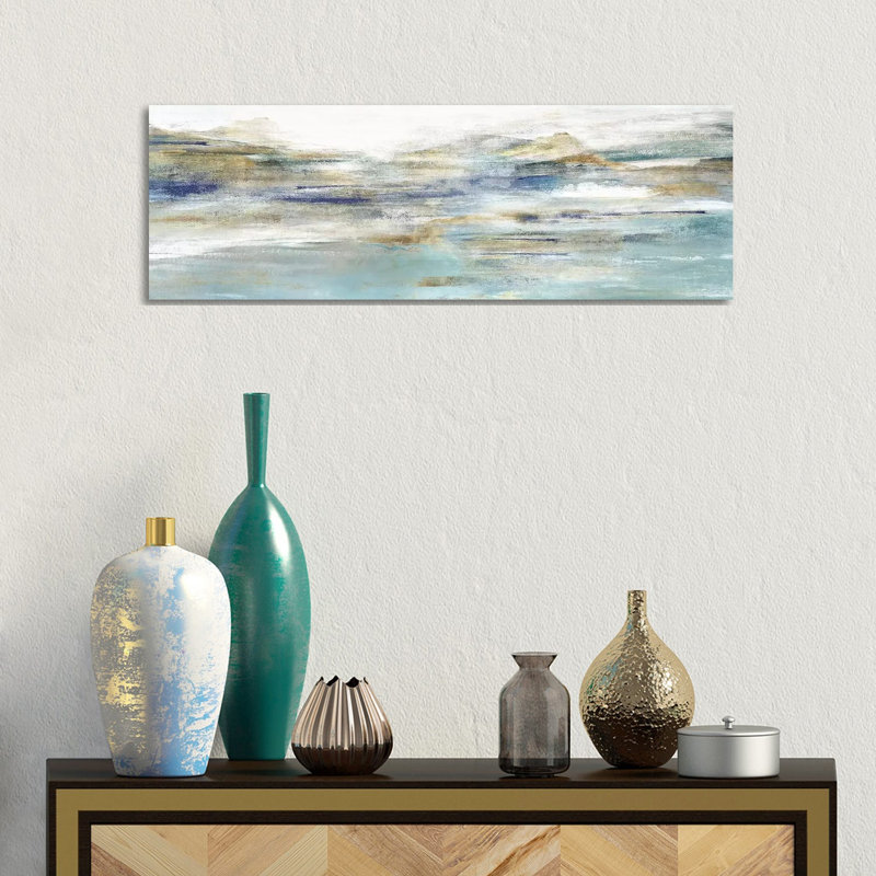 Upon A Clear III by Isabelle Z - Panoramic Print on Canvas, Wrapped Canvas, 30.48 cm H x 91.44 cm W x 1.91 cm D