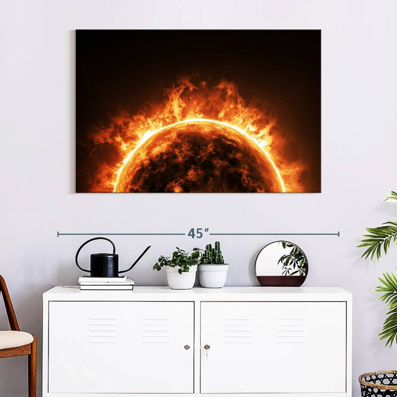Oberle Solar, 8" H x 12" W