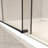 50-54" X 76" H Frameless Sliding Shower Door, 5/16" (8Mm) Clear Tempered Glass, Stainless Steel Frame-123404449