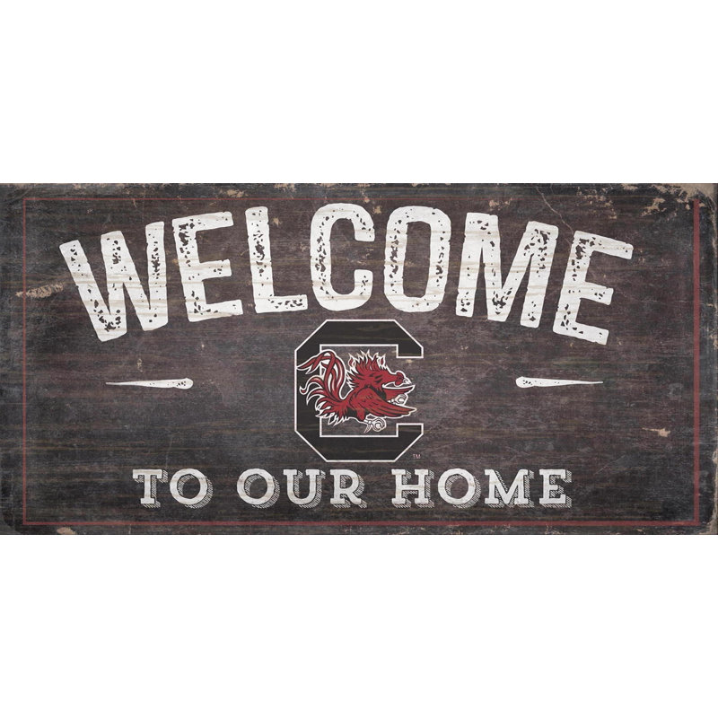 Décoration murale ncaa welcome, Gamecocks de South Carolina