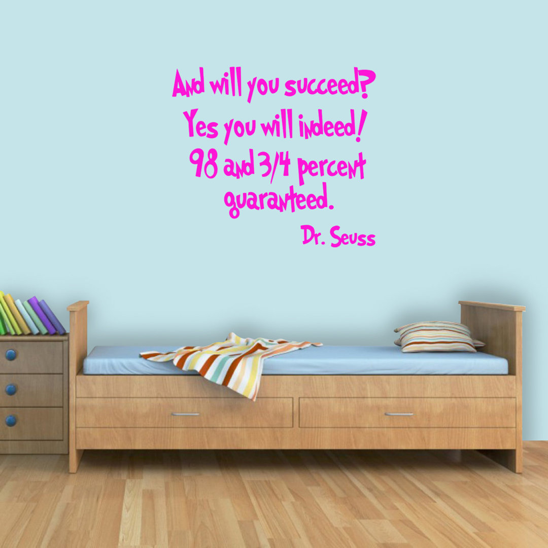 Text & Numbers Wall Decal Trinx