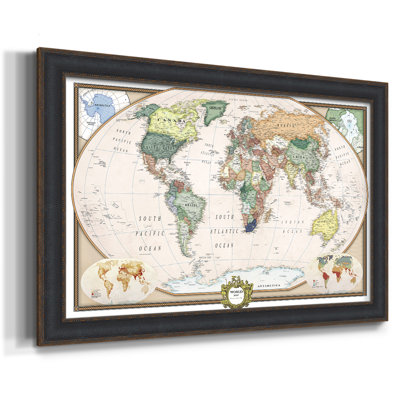 " Push Pin Map "