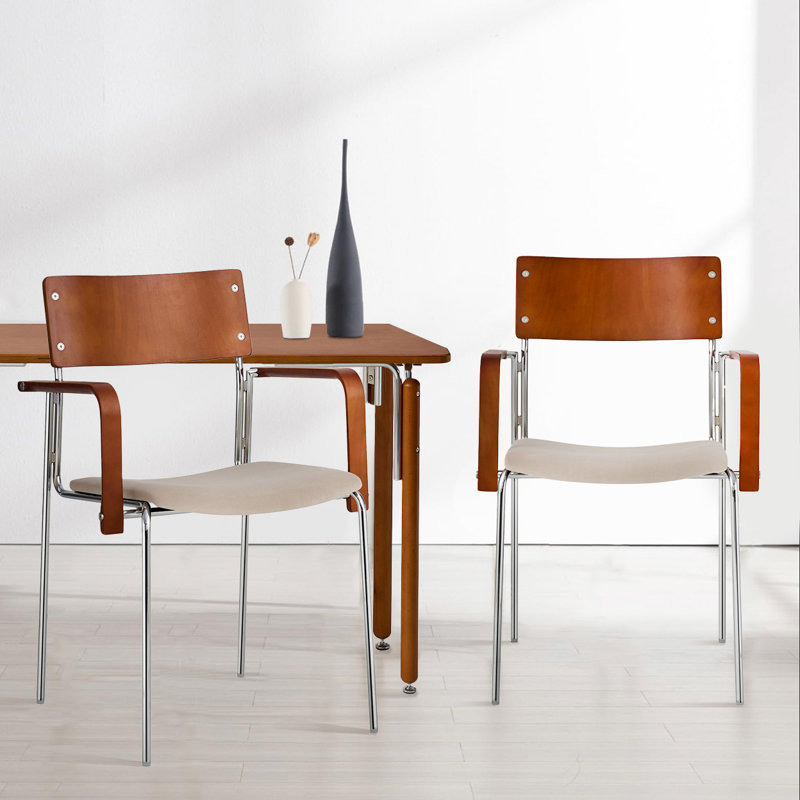 Ensemble de fauteuils 2 pièces Kyoto - beige / brun