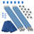 Machrus Upper Bounce 6 Straight Trampoline Safety Enclosure Poles-w/ Hardware - Outdoor Accessories