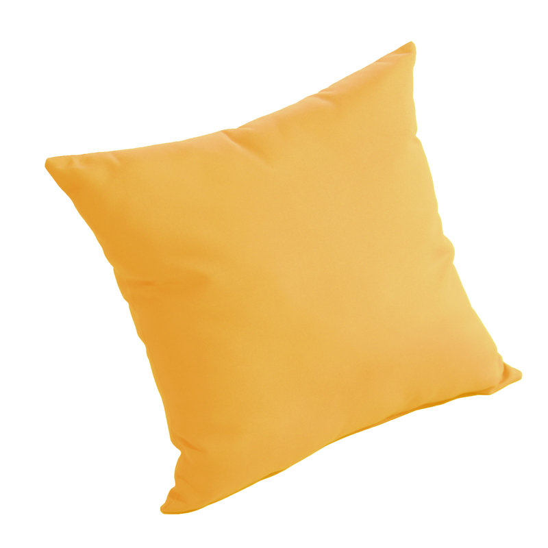 Terracotta Sunbrella Square Outdoor/Indoor Throw Pillow Set