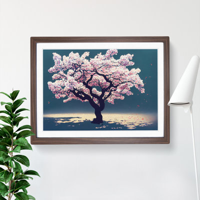 Ethereal Blossom Tree - Framed Print