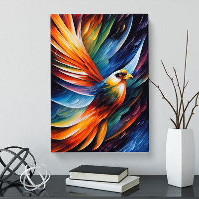 Pfarr Phoenix Bird in Colour Vol.1 - Wrapped Canvas