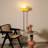 Luisangel 66'' Polished Torchiere Floor Lamp