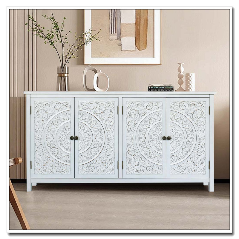 Armoire d'appoint 60 "avec 4 portes 60"