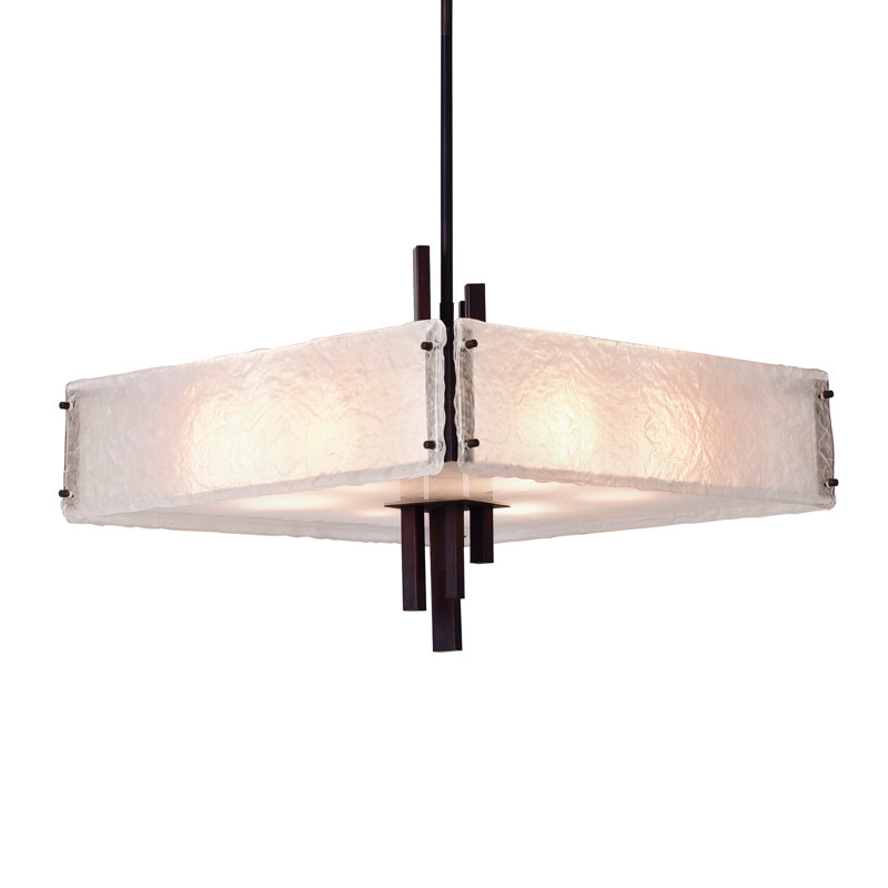 Paradiso 10 - Light Dimmable Square / Rectangle Chandelier