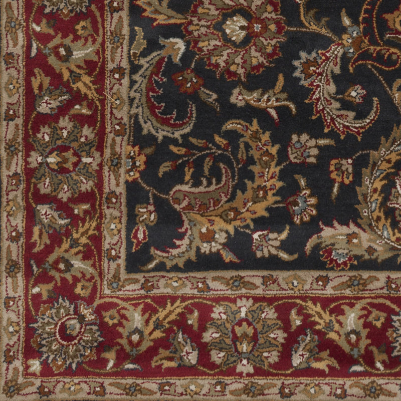 Dvorak Wool Oriental Indoor Rug, Rectangle 7'6" x 9'6"