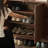 Modern simple large storage shoe cabinet
