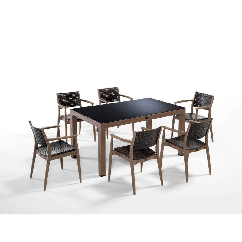 Regnum Set Of 6, Black/Brown