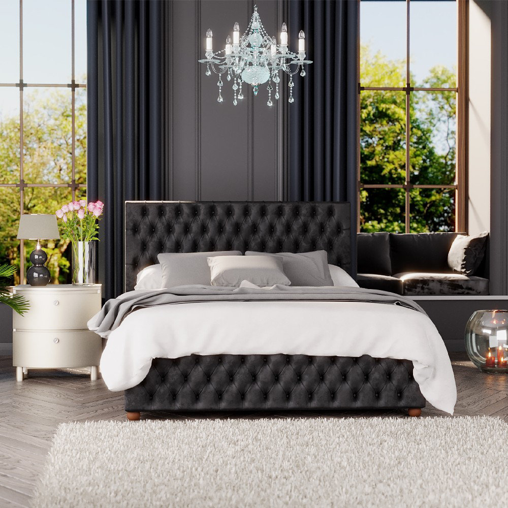 Upholstered Ottoman Bed