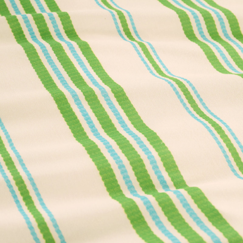 Sophie Stripe Cotton Striped Duvet Cover Set, Double