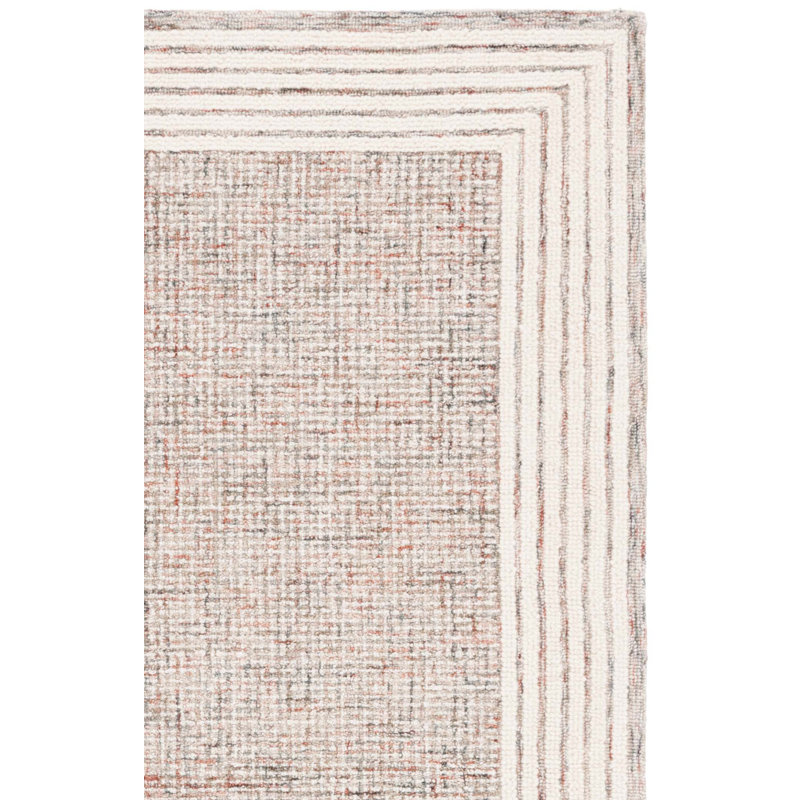 Tapis ivoire / rouge Ebony 425, Rectangle de 5 pi x 8 pi