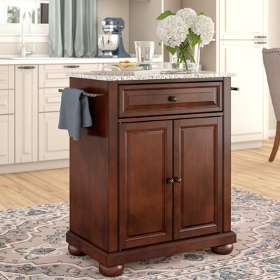 Hedon Granite Top Kitchen Cart