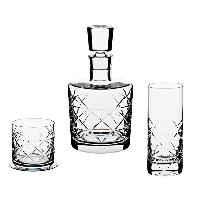 Newport Lounge 26.39oz. Crystal Deacanter