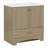 Emlyn 30" Single Bathroom Vanity with 2-Door Cabinet, Drawer, and Cultured Marble Vanity Top-1168783960