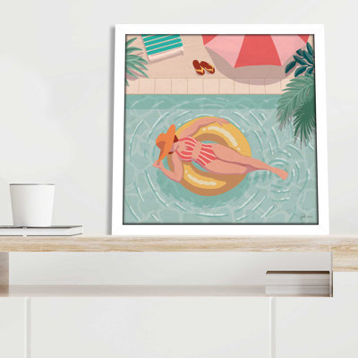 Beach Babes II par Janelle Penner - Peinture