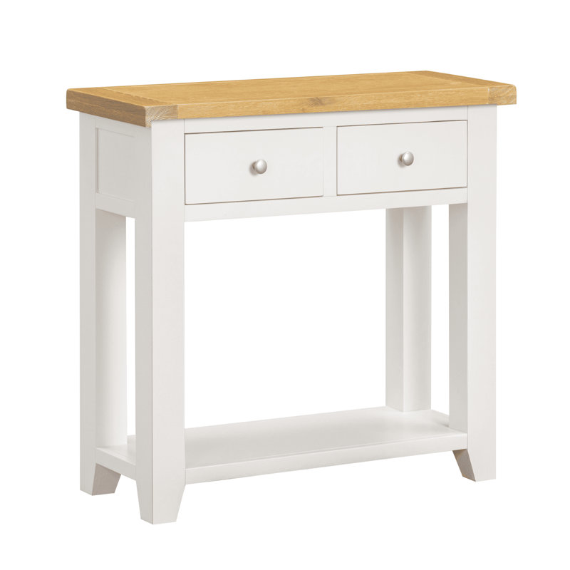 Cooksey 85cm Console Table, White