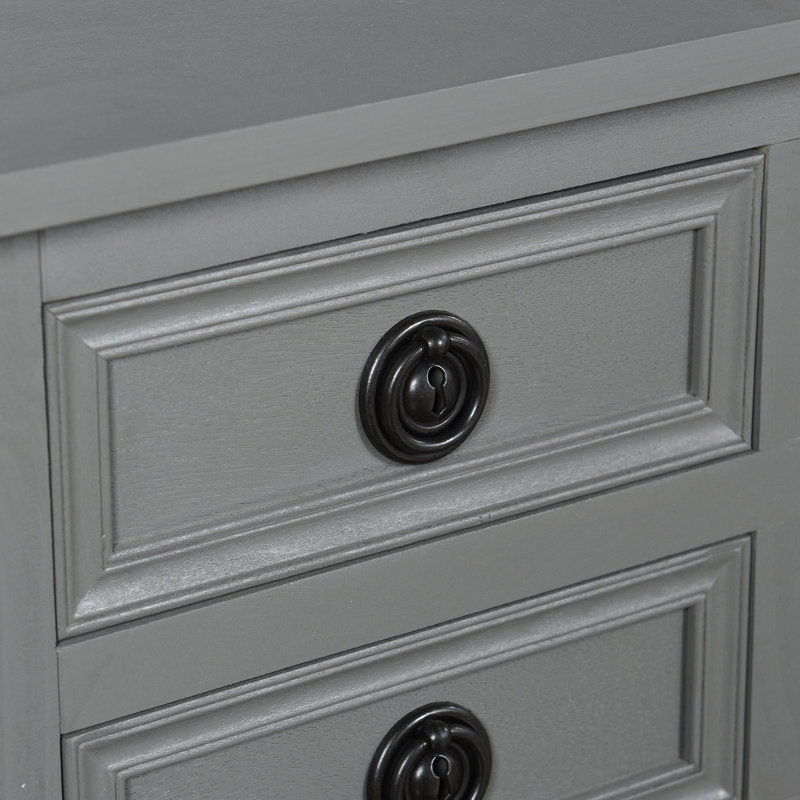 Despena 23.5'' Console Table, Carbon Grey