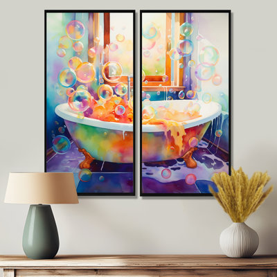 Bath Bathist Bubbles - Décoration murale moderne