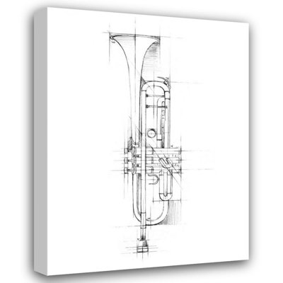 Art sur toile tendue par Trent Austin Design® Harper, Ethan