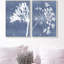 Cyan Flowers Set Set by Oliver Gal-188978691-188978943