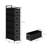 5-Shelf Organizer Fabric Drawer Black