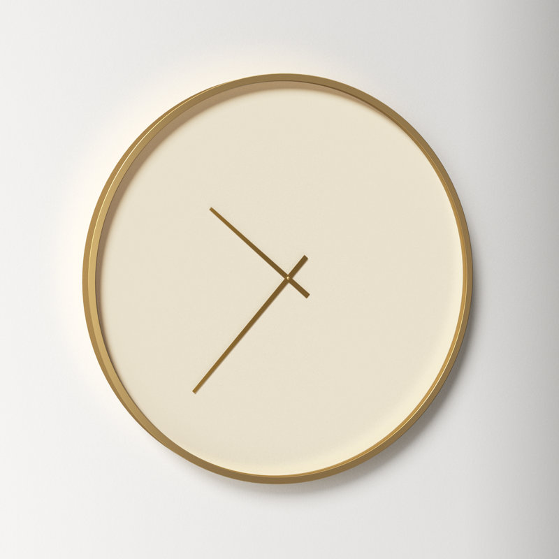 Macsen Metal Wall Clock, Large