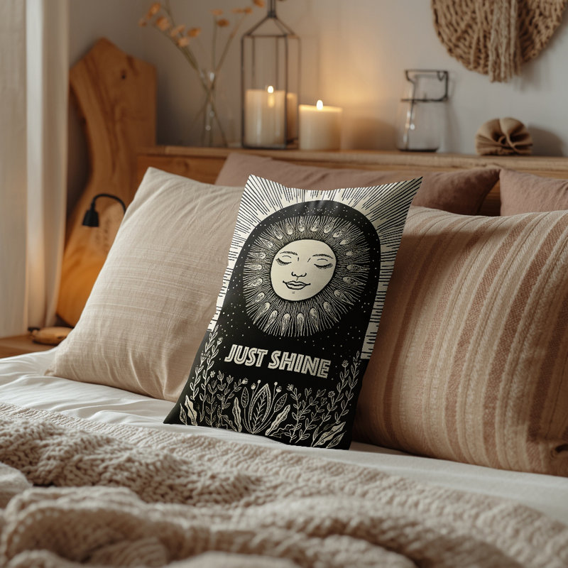 Oreiller en faux bois Just Shine