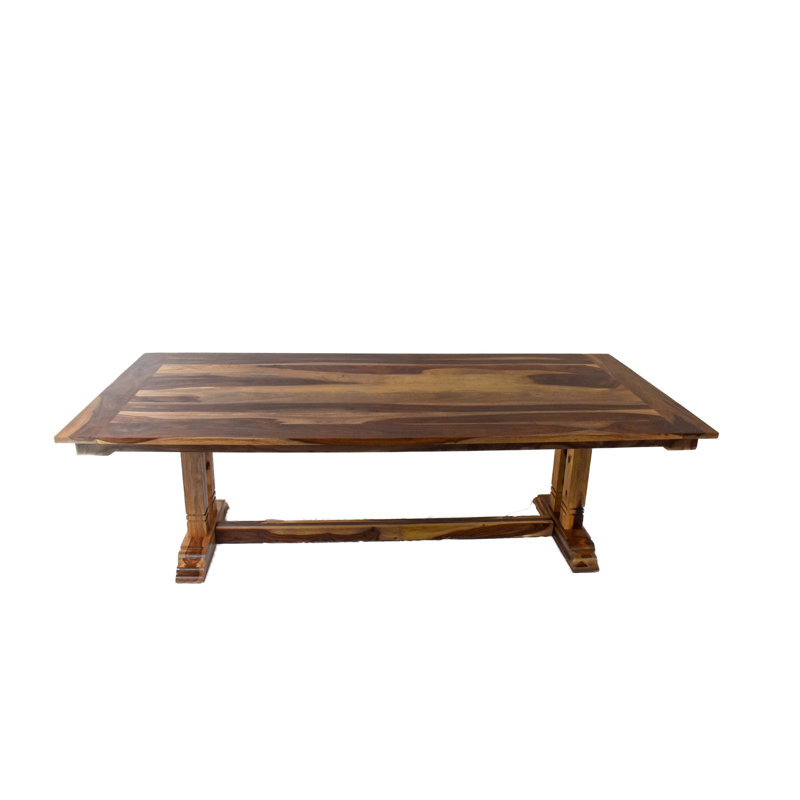 Bria Solid Wood Dining Table, 30" H x 84" L x 44" W