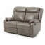 Causeuse contemporaine rembourrée grise-879266563
