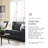 New Britain Upholstered 85'' Sofa-1700507918