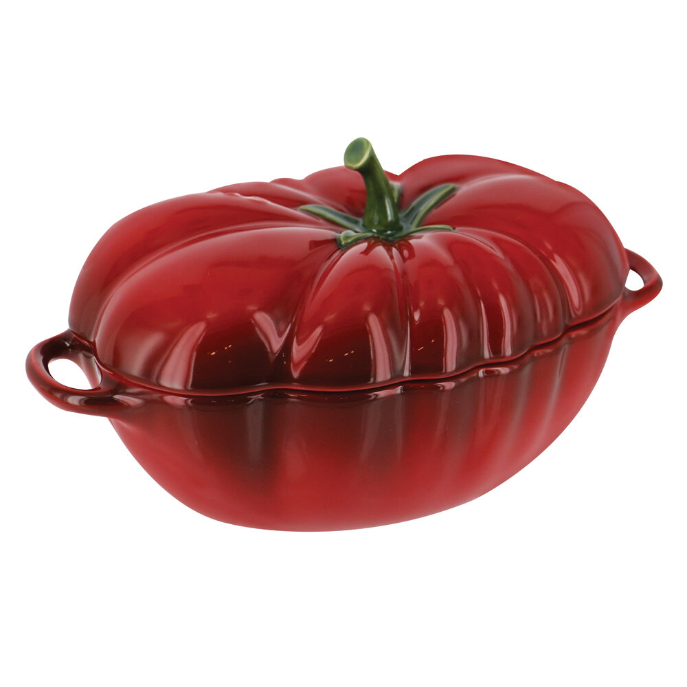 Staub Ceramic 16-oz Petite Tomato Cocotte & Reviews