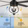 52" 4-Blade Reversible Ceiling Fan With Remote Control And Light Kit Included
