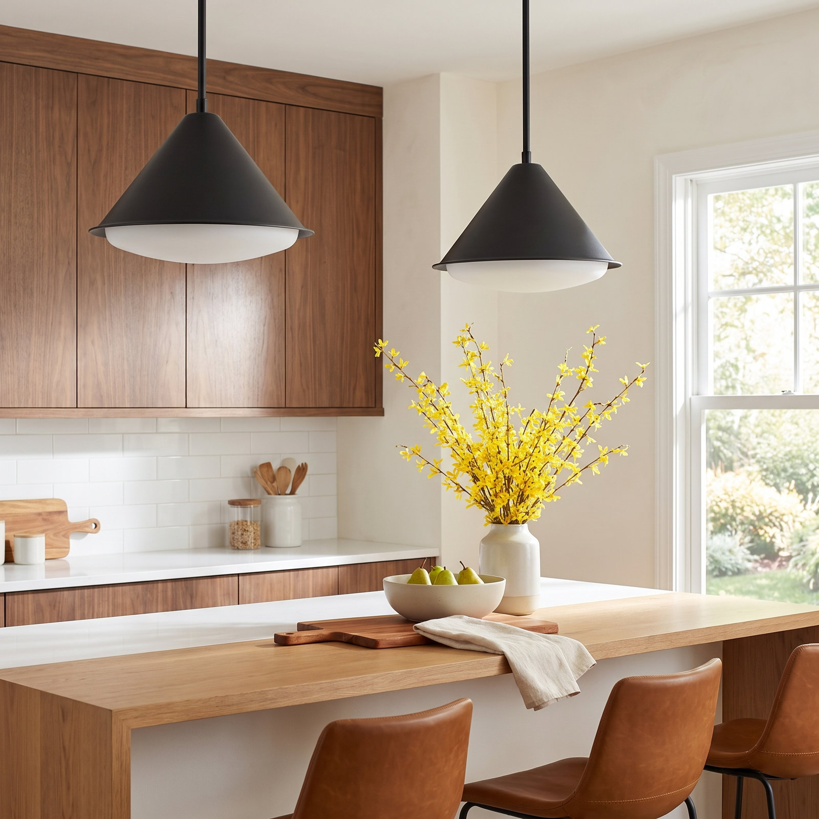 Erso Dimmable LED Single Light Pendant