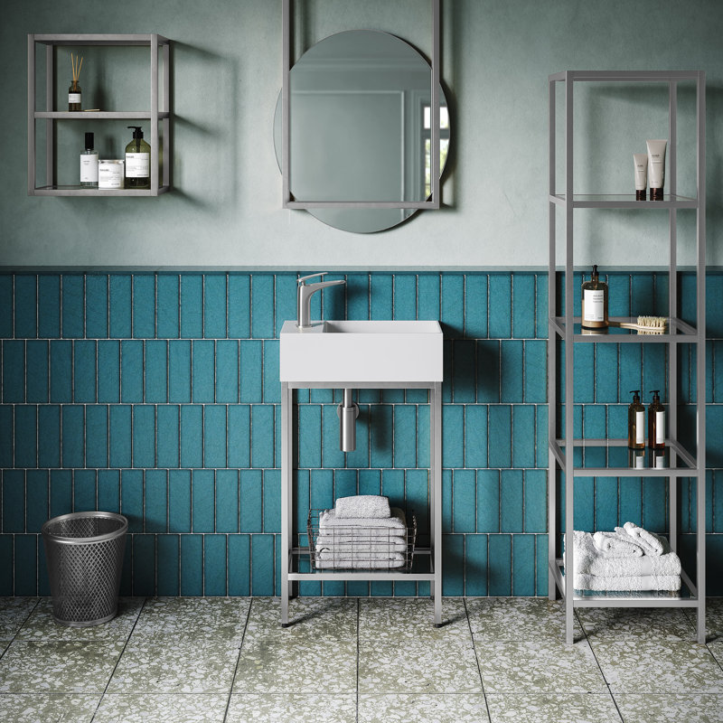 Miroir de salle de bain Pierre, Chrome chrome