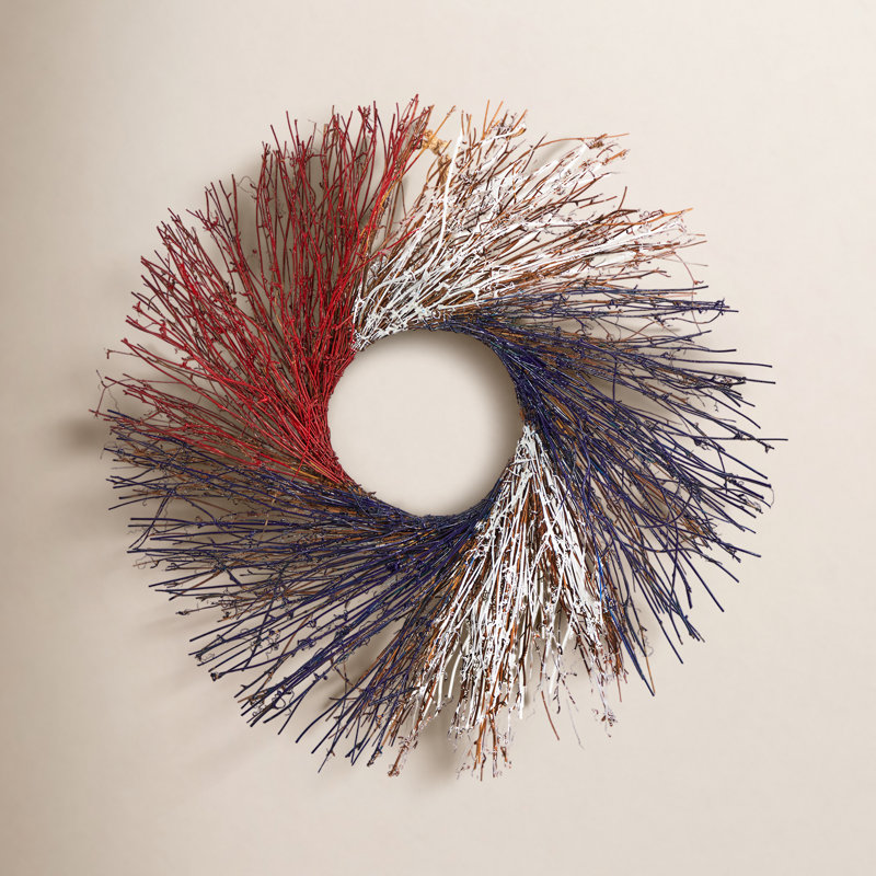 Faux Twig 24'' Wreath