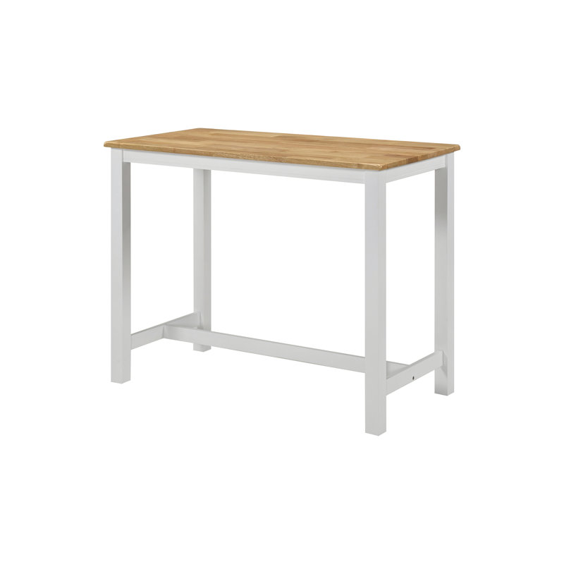 Table de salle à manger Pereira, White, Natural